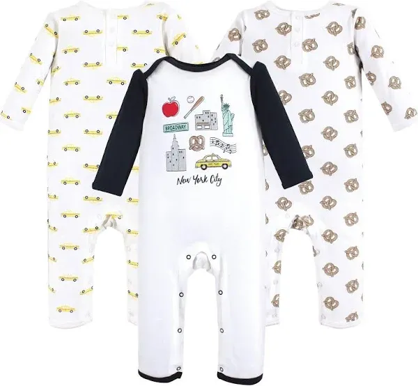 Hudson Baby Cotton Coveralls