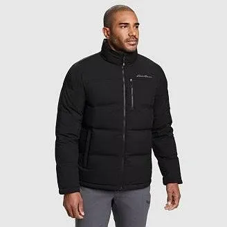 New Eddie Bauer Men&#039;s Glacier Peak Seamless Stretch Down Jacket Size Large