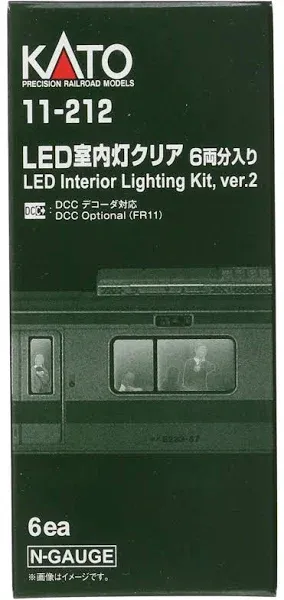 Kato USA, Inc. N Scale Led Passenger Car Lighting Kit