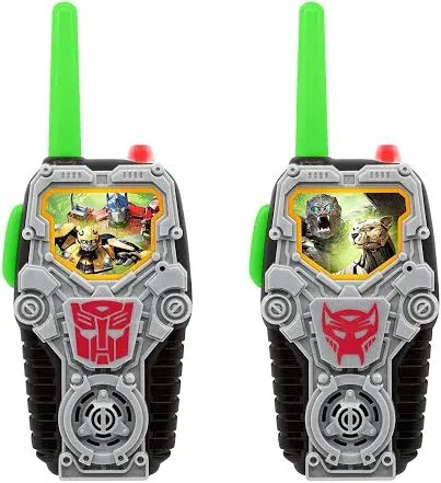 Transformers Toy Walkie Talkies for Kids, Light-Up Indoor and Outdoor Toys for K