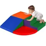 Best Choice Products 4-Piece Kids Climb & Crawl Soft Foam Block Playset