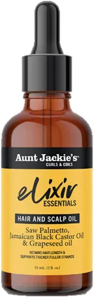 Aunt Jackie's Elixir Essentials Hair & Scalp Oil (2 fl oz)