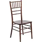 Flash Furniture Hercules Series Chiavari Chair Fruitwood