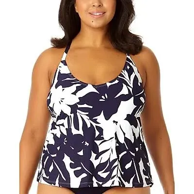 Anne Cole Women's Easy Triangle Tankini Swim Top