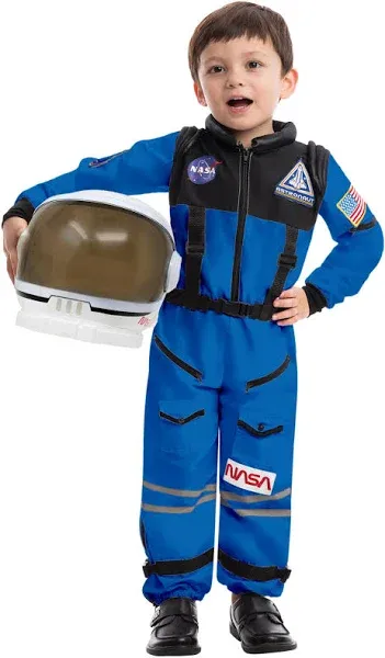 Spooktacular Creations Astronaut Costume with Helmet for Kids Halloween Costumes