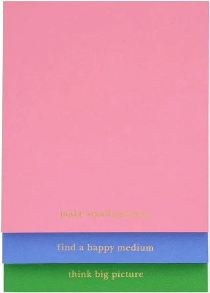 Kate Spade New York Adventure Stripe Stacked Notepad