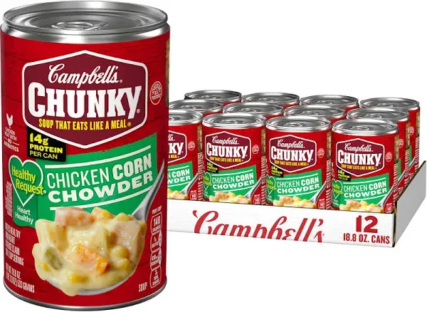 Campbell's Chunky Chicken Corn Chowder Soup