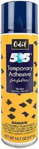 Odif 505 Spray Fix Temporary Fabric Adhesive