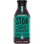 STōK Un-Sweet Black Cold Brew, Coffee (48 fl oz)