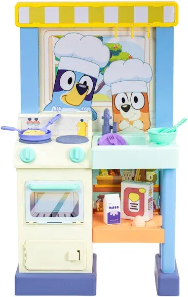 Bluey Cook with Chef Kitchen Playset