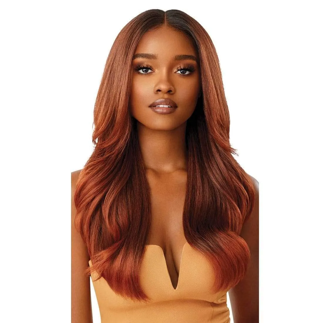 Outre Synthetic Melting Hairline Lace Front Wig- KAMIYAH