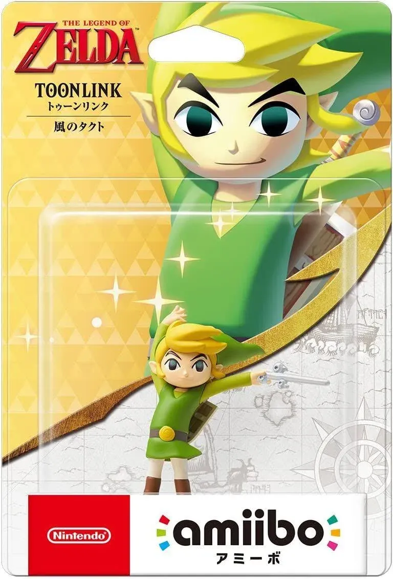 The Legend Of Zelda Toon Link Amiibo