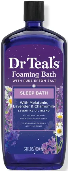 Dr Teal's Pure Epsom Salt Sleep Foaming Bath