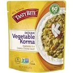 Tasty Bite Indian Vegetable Korma, Microwaveable Ready to Eat Entrée, 10 Ounce (Pack of 6)