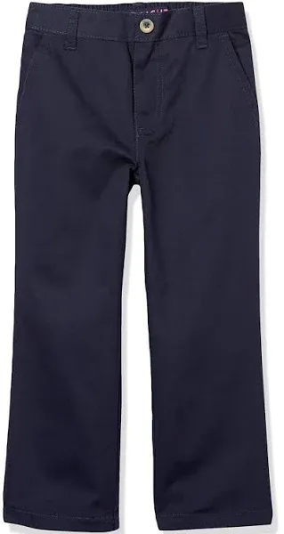 French Toast Girls' Pull-on Twill Pant (Standard & Plus)