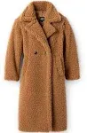 UGG Women's Gertrude Long Teddy Coat