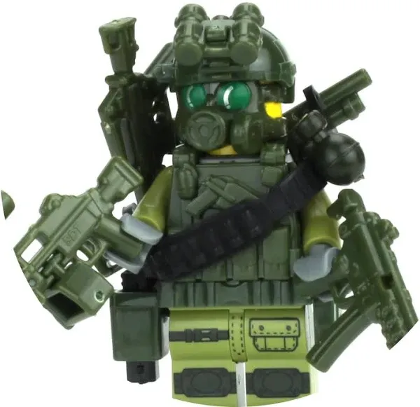 Battle Brick Custom Special Forces Commando Minifigure