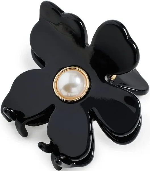 LELE SADOUGHI Jet Pearl Lily Claw Clip