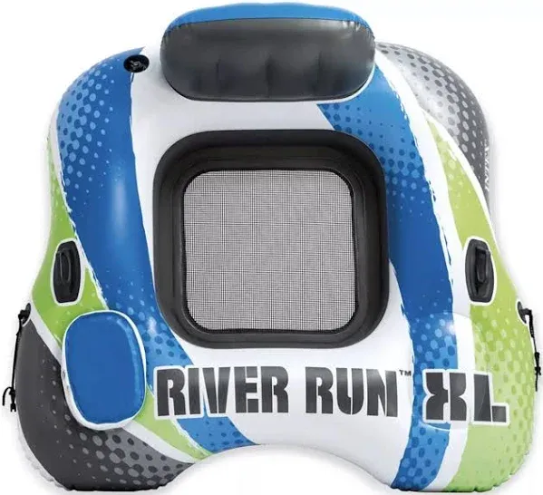 Intex River Run XL 1-Person Lounge Tube Inflatable New