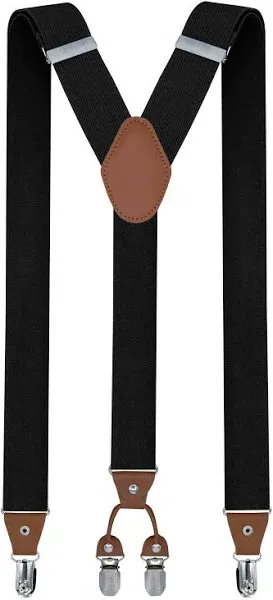 Men's Trilece Adjustable Y Back Suspenders