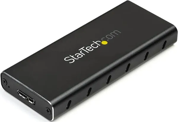 StarTech M.2 NGFF SATA Enclosure - USB 3.1 (10Gbps) with USB-C Cable