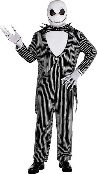 Adult Deluxe Jack Skellington Costume - The Nightmare Before Christmas