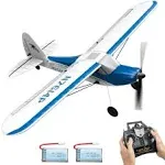 VOLANTEXRC Sport Cub Ready to Fly RC Airplane w/Gyro Stabilizer,Blue(Open Box)