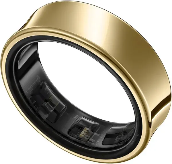 Samsung Galaxy Ring, AI Smart Ring, Size 7, Titanium Black (Size before you buy)