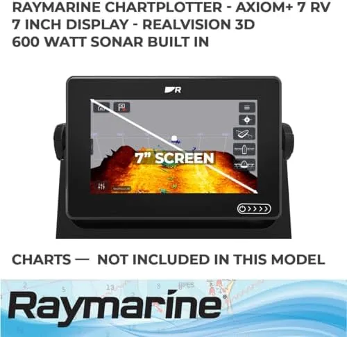 Raymarine Axiom+ 7 RV - 7" Chartplotter-Fishfinder