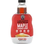 Lakanto Flavored Syrup, Maple - 13 fl oz