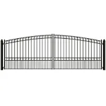 ALEKO Paris Style Dual Swing Driveway Gate