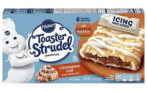 Pillsbury Cinnamon Roll Toaster Strudel