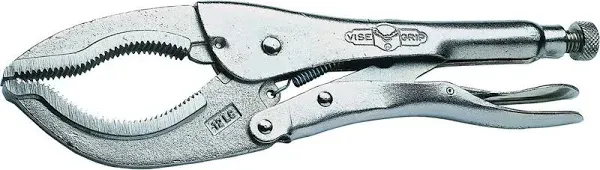 IRWIN® Large Jaw Locking Plier, Curved Jaw Opens to 3-1/8 in, 12 in Long (586-12LC-3)