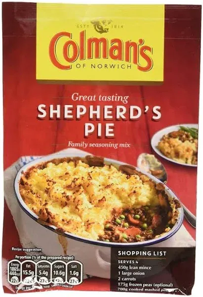 Colman's Shepherd's Pie Mix