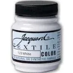 Jacquard Textile Color Fabric Paint 2.25oz White