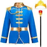 Spooktacular Creations Prince Costume for Boys, Royal Prince Charming Costume for Toddler Kids Halloween Costumes Parties