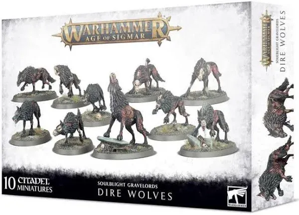 Dire Wolves Soulblight Gravelords