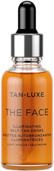 Tan-Luxe The Face Illuminating Self-Tan Drops 30ml - Medium/Dark