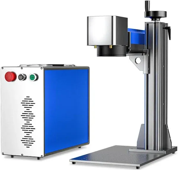 30W Split Fiber Laser Marking Engraving Machine