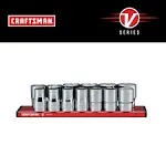 Craftsman V-Series 1/2 in. Drive Metric 6 Point Socket Set 13 PC