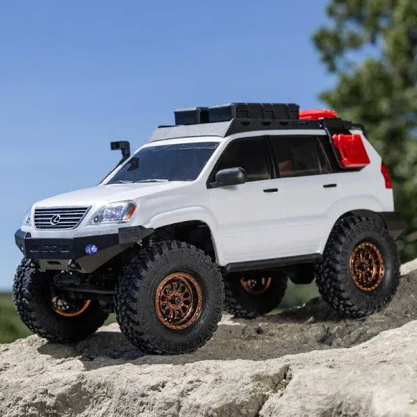 Axial 1/24 SCX24 Lexus GX 470 4X4 Rock Crawler RTR - White