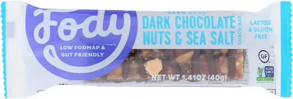 Fody Dark Chocolate Nuts & Sea Salt Snack Bar