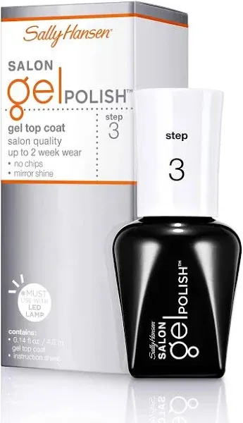 Sally Hansen Salon Gel Polish Gel Top Coat (0.14 fl oz)