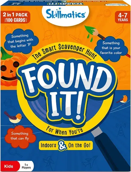 Game: Found It, indoor scavenger game