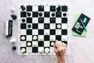 Best Chess Set Ever Triple Weighted Tournament Style Chess Set with Exclusive Chess Strategy Guide - 20” x 20” Silicone Board + Heavy Staunton Chess Pieces