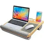 HUANUO Lap Desk - Fits Up to 17 Inches Laptop Desk, Built in Mouse Pad