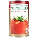 Sacramento Tomato Juice 46 oz Plastic Bottle