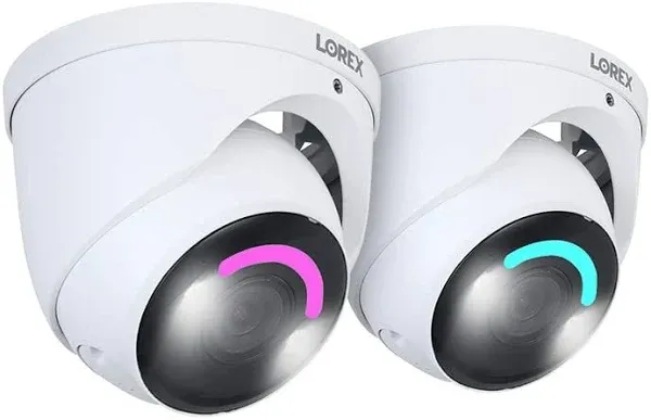 Lorex 4K Smart Security Lighting Dome IP Camera