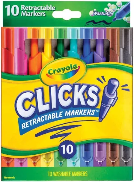 Crayola® Clicks Retractable Markers™