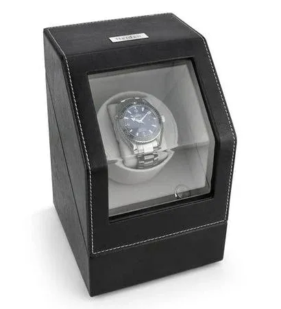 Battery Powered Leather Watch Winder